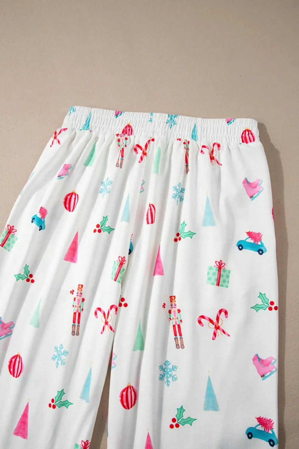 Festive White Christmas Pjs Set - Love Salve